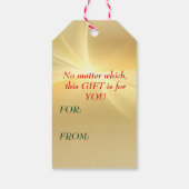 Red Dress en Holly Retro Pinup Girl Cadeaulabel (Achterkant)