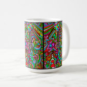 Red Dress Party Freak Out Koffiemok (Voorkant rechts)