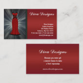 Red Dress Visitekaartjes (Voorkant / Achterkant)