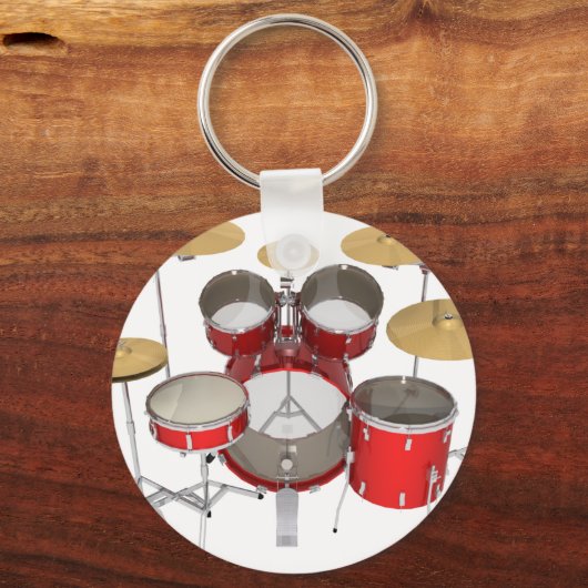 Red Drum Kit: Sleutelhanger (Voorkant)