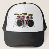 Red Drum Kit - Trucker Hat #2 Pet (Voorkant)