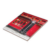 Red Dublin Pub Tegeltje (Zijkant)