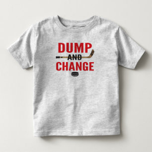 Red Dump en Change Hockey Kinder Shirts