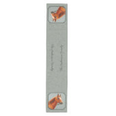 Red Dun Chestnut Sorrel Western Quarter Horse Medium Tafelloper (Voorkant)