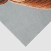Red Dun Chestnut Sorrel Western Quarter Horse Tissuepapier (Detail)
