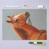 Red Dun Chestnut Sorrel Western Quarter Horse Tissuepapier (Craft)