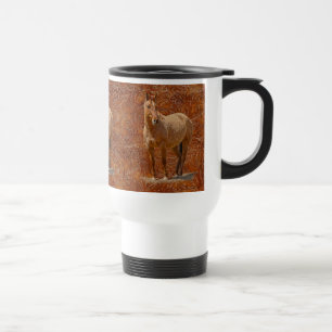 Red Dun Horse-lover's Equine Gift Design Reisbeker