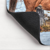 Red Dun Ranch Horse Equine Muismat (Hoek)