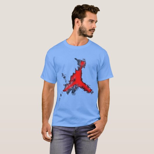 Red Dunk funny T-shirt (Voorkant volledig)