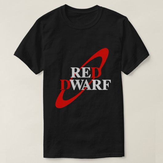 Red Dwarf Distress Logo Pocket Position Essenti T-shirt (Design voorkant)
