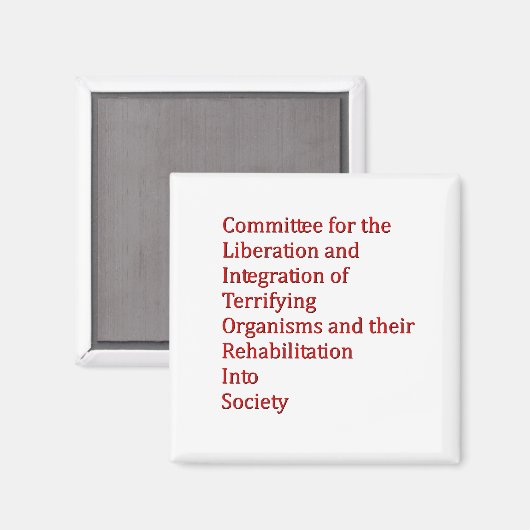 Red Dwarf Magneet (Voorkant / Achterkant)