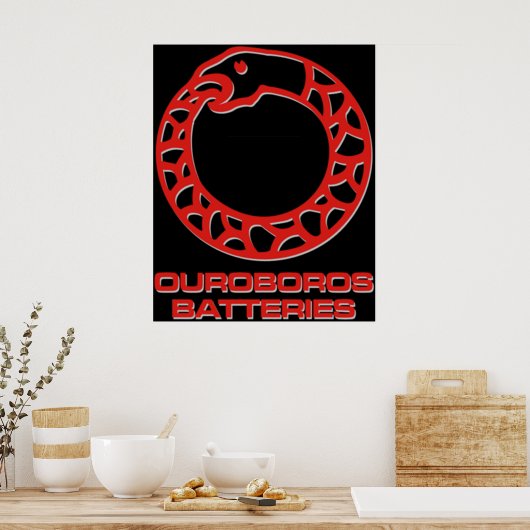 Red Dwarf - Ouroboros Batteries Poster (Keuken)