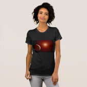 Red Dwarf Star en Exoplanets T-shirt (Voorkant volledig)