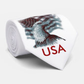 Red Eagle - Patriotic, VS Stropdas (Opgerold)