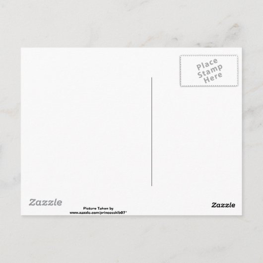 Red Eared Slider Briefkaart (Achterkant)