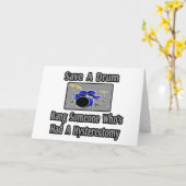 Red een drum... en sla iemand... kaart (Gele Bloem)