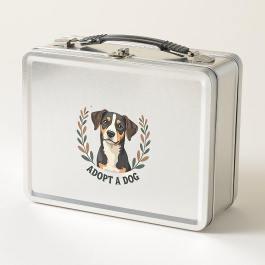 Red een Leven Adopt een Hond Vintage Reddingshond (Voorkant)