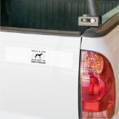 Red een leven, adopteer een Greyhound Bumpersticker (Op Truck)