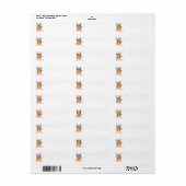 Red een leven etiket (Full Sheet)