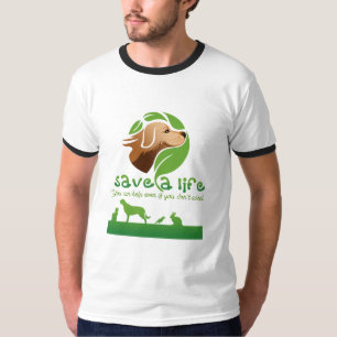 Red een leven t-shirt