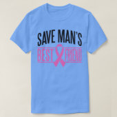 Red een man beste vriend t-shirt (Design voorkant)