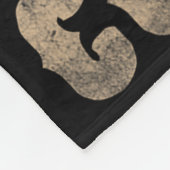 Red een paard dat een cowboy Funny Horse Riding Ma Fleece Deken (Hoek)