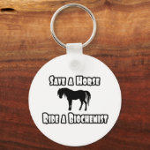 Red een paard, Ride a Biochemist Sleutelhanger (Voorkant)