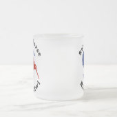 Red een paard, Ride a Kiwi Funny NZ Coffee Mok (Center)