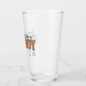red een paard, rij een cowboy glas (Links)