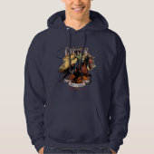 Red een paard; rij een cowboy | Mannen  Hoodie (Voorkant)