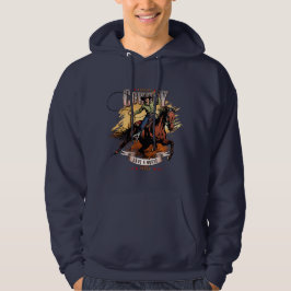 Red een paard; rij een cowboy | Mannen Hoodie