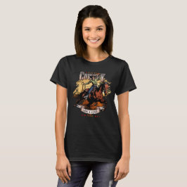 Red een Paard; Rij een Cowboy | Vrouwen T-shirt