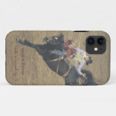 Red een paard, rijd een cowboy. iPhone5-hoesje Case-Mate iPhone Case (Achterkant (horizontaal))