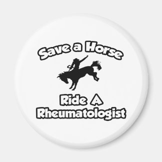 Red een paard, rijd een reumatoloog magneet