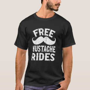 Red een paard rijd een snor Rodeo Liefhebber Grati T-shirt