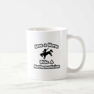 Red een paard .. Rijd een wiskundige Koffiemok