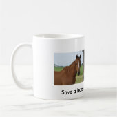 Red een paard...rijd op een olifant mok (Links)