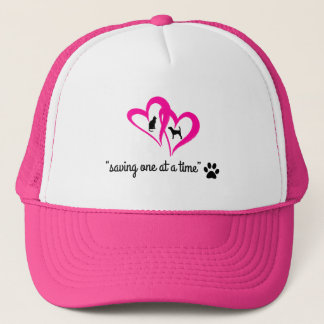 "Red een voor een" hoed (roze) Trucker Pet