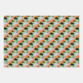 Red Eft Oranje Salamander Animal Pattern Inpakpapier Vel (Voorkant 2)