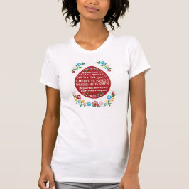 Red Eg Orthodox Easter T-Shirt (Christus is gereze