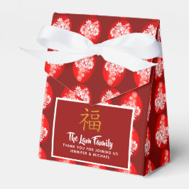 Red Egg Ginger Fu Party Favor Boxes Gepersonalisee Bedankdoosjes