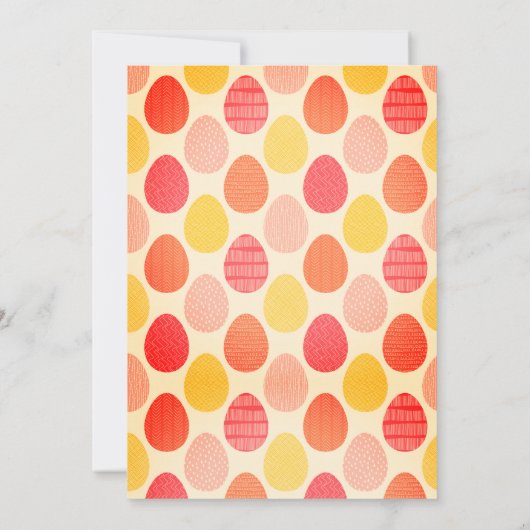 Red Egg Ginger Party nodigt Waterverf vogels uit Kaart (Achterkant)