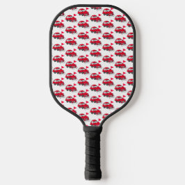 Red Electric Car Pickleball Paddle