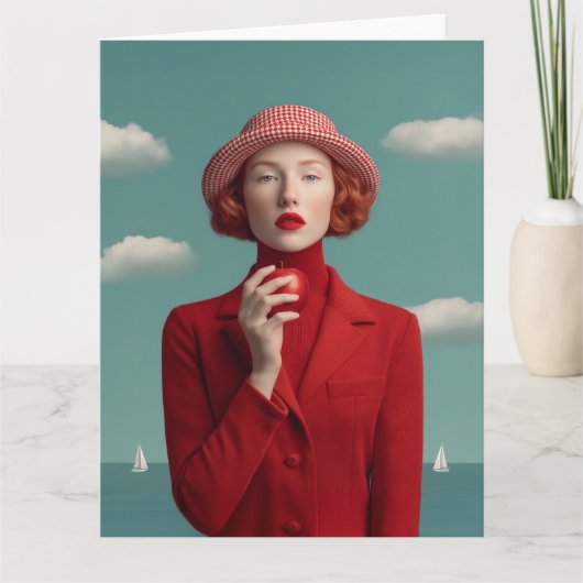 Red Elegance met Apple Kaart (Voorkant)