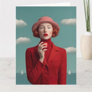 Red Elegance met Apple Kaart