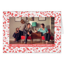 Red Elegant Foliage Holiday Foto