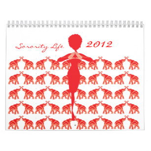 Red Elephant Calendar Kalender