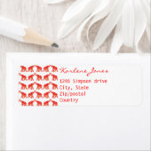 Red Elephant Etiket (Insitu)