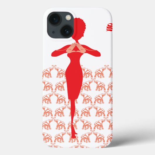 Red Elephant iPad Cover (Achterkant)