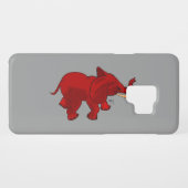 Red Elephant-ontwerp Case-Mate Samsung Galaxy Hoesje (Achterkant (horizontaal))
